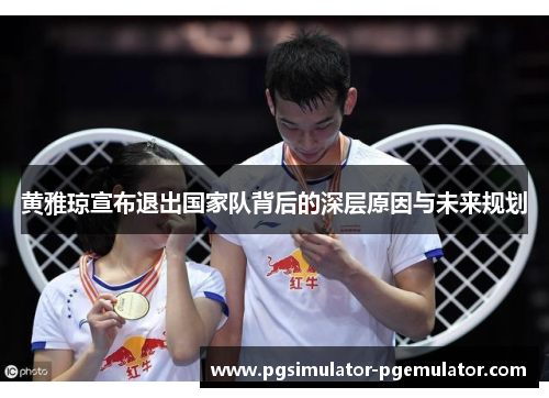 黄雅琼宣布退出国家队背后的深层原因与未来规划