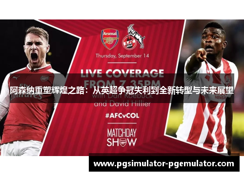 阿森纳重塑辉煌之路：从英超争冠失利到全新转型与未来展望